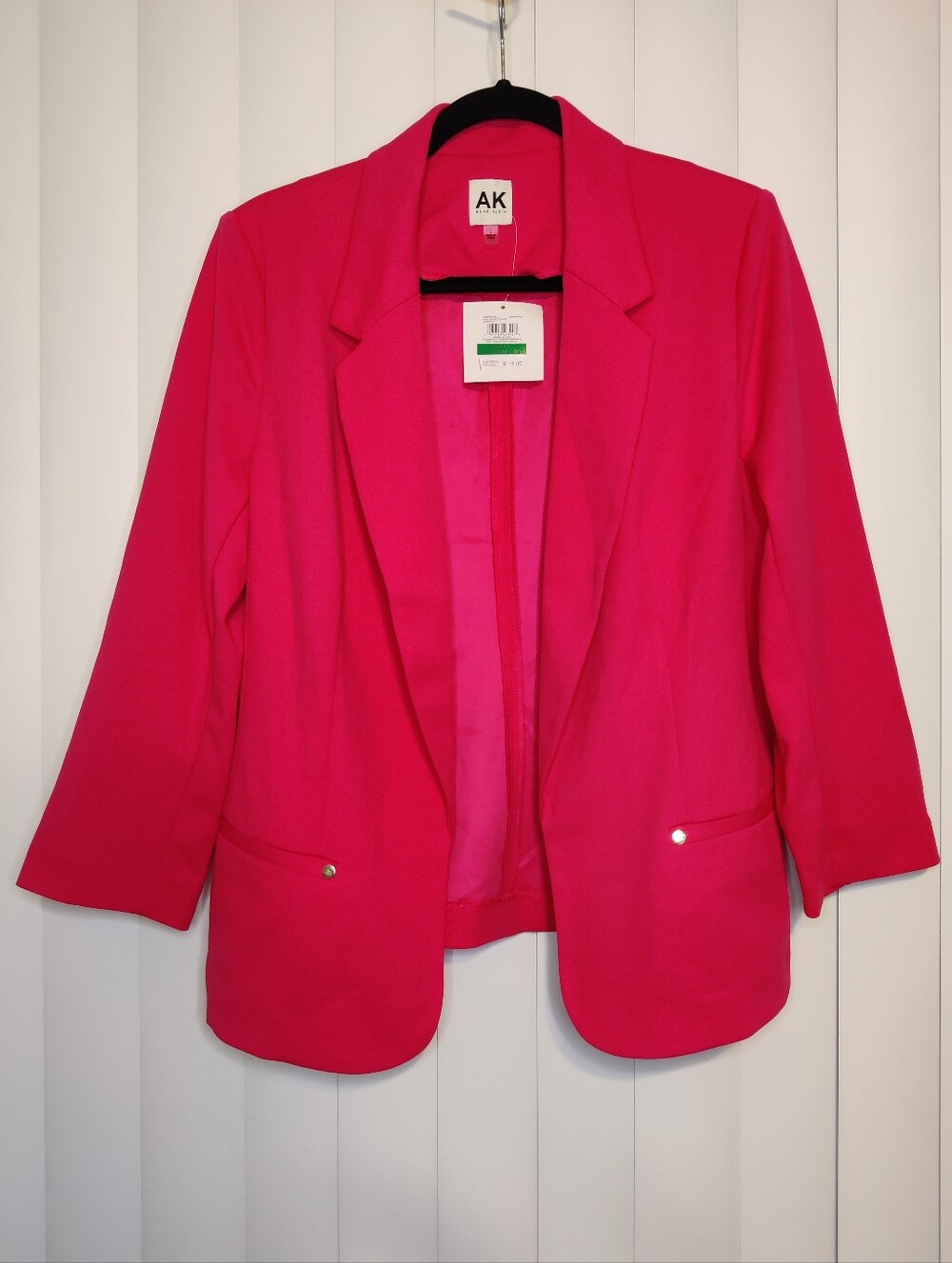 Anne Klein Hot Pink Blazer